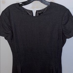 Theory Wool Fit and Flare Dress